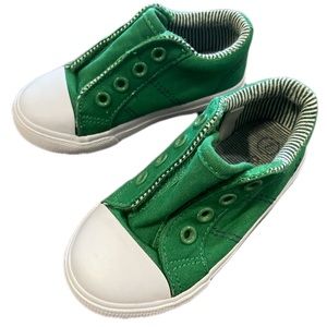 Cat & Jack Green Toddler Sneakers sz 7